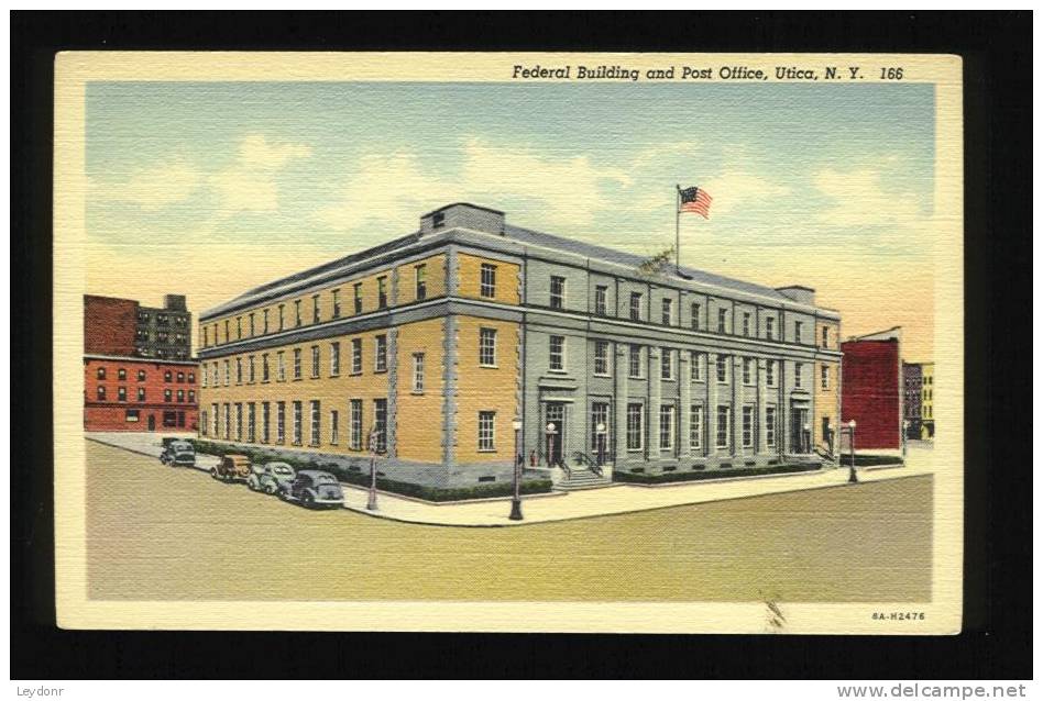 Federal Building And Post Office, Utica, New York - Utica