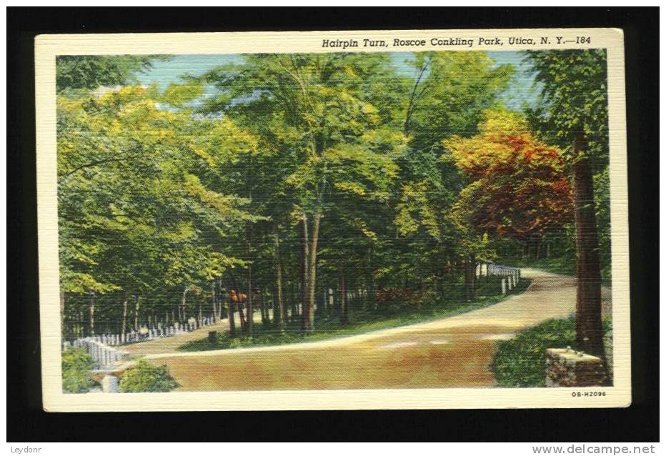 Hairpin Turn, Roscoe Conkling Park, Utica, New York - Utica