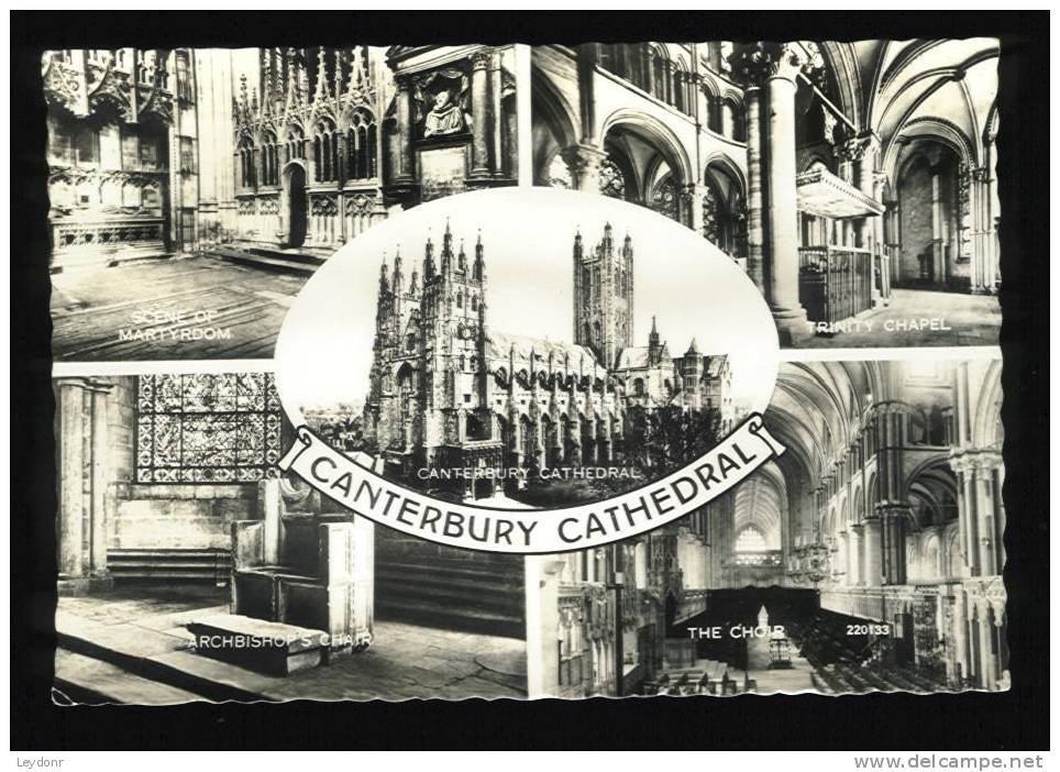 Canterbury Cathedral - Trinity Chapel - Scene Of Martydom - Archbishops Chair - The Choir - Canterbury