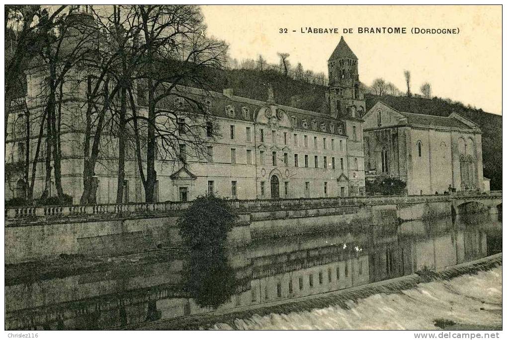 24 BRANTOME L'abbaye  Beau Plan - Brantome