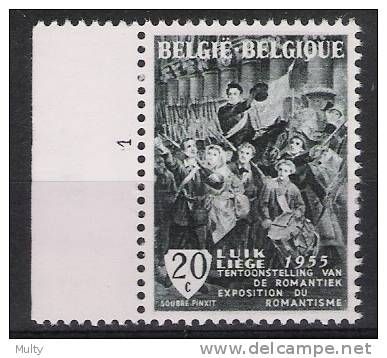 Belgie OCB 971 (**) Met Plaatnummer 1. - ....-1960