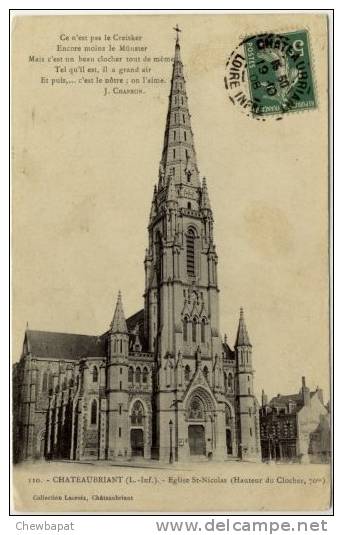 Chateaubriant - Eglise Saint-Nicolas    - 110 - Châteaubriant