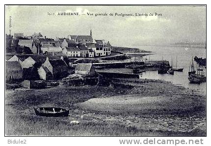 Vue Generale De Poulgoazec- L'Entree Du Port - Audierne