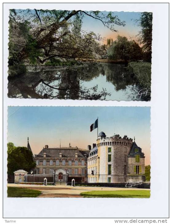 78 - Lot De 6 Cartes De Rambouillet : Parc Chaumière - Rambouillet (Schloß)