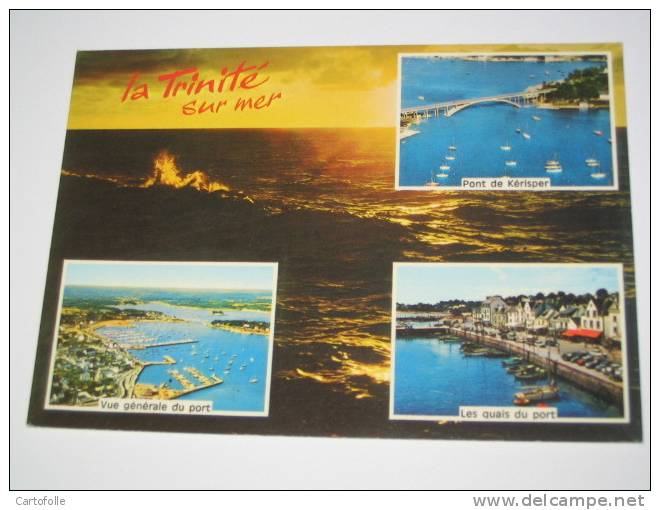 Lot 328 -1- Carte Postale Sur  La Trinité Sur Mer PENSEZ A REGROUPER ET REGARDER MES AUTRES CARTES - La Trinite Sur Mer