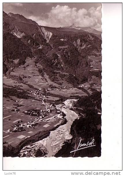 LES HOUCHES - Vue Générale Sur La Vallée De L´Arve Et Le Col De Voza - N° 1 - Les Houches