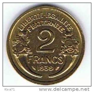 2 FRANCS "Morlon" 1939 - 2 Francs