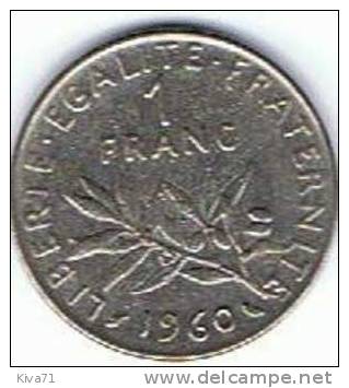 1 FRANC 1960 - 1 Franc