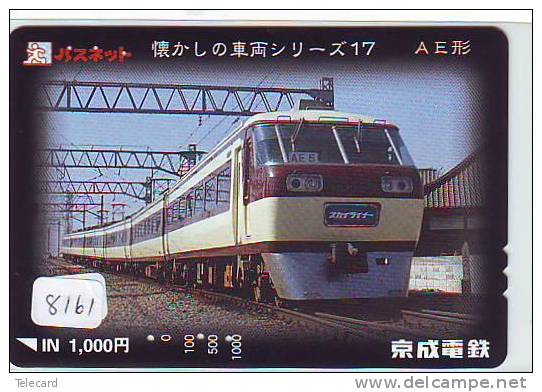 TC  Tram Train (8161) Trein Locomotive Eisenbahn Zug Japon Japan - Trains