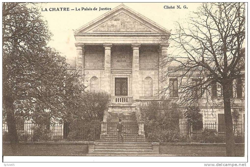 LA CHATRE-le Palais De Justice - La Chatre