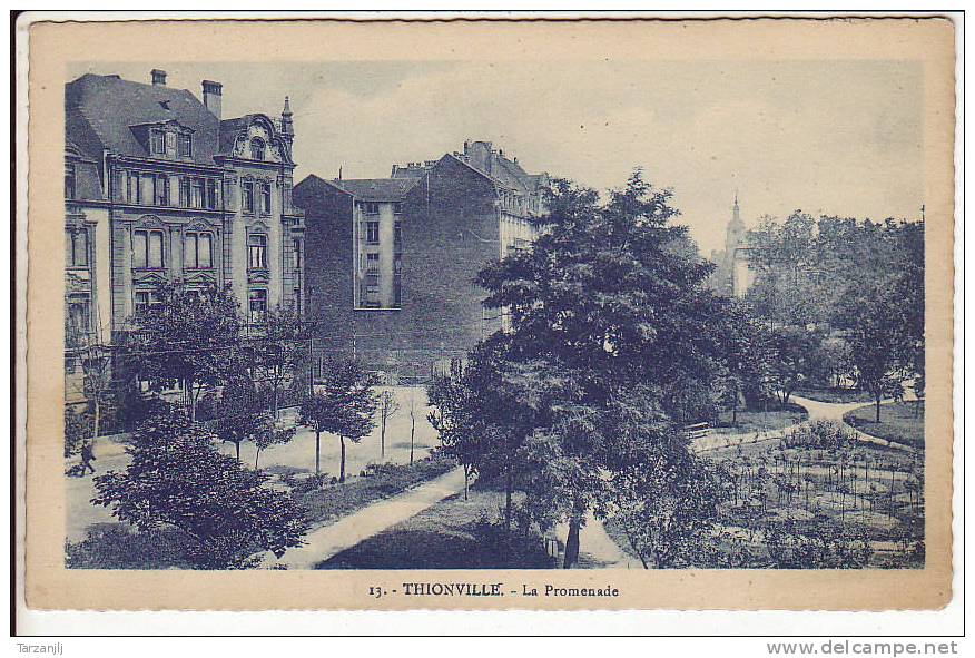 CPA De Thionville (Moselle 57): La Promenade - Thionville