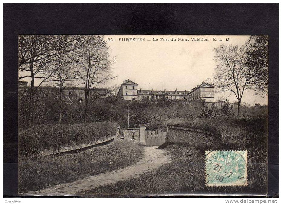 92 SURESNES Mont Valerien, Fort, Vue Générale, Ed ELD 30, 1906 - Mont Valerien