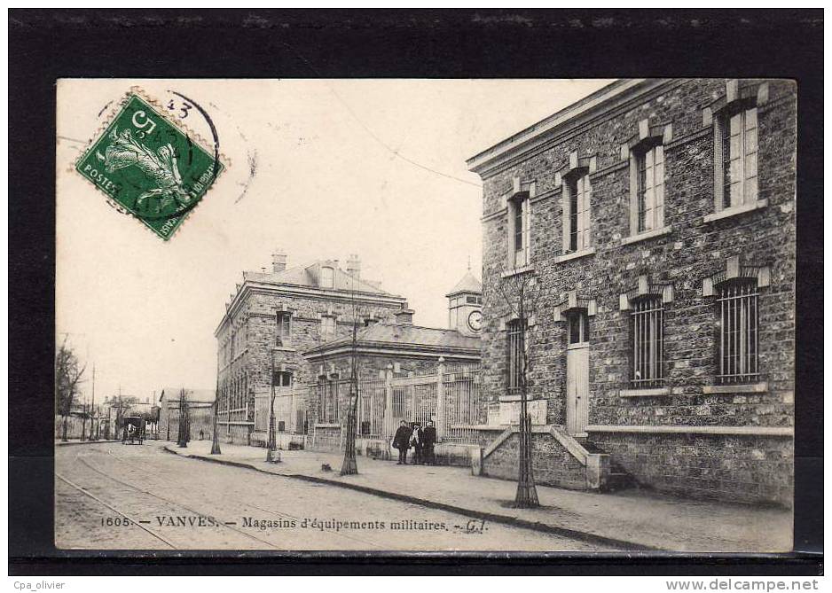 92 VANVES Magasin Equipement Militaire, Ed GI 1605, 1909 - Vanves