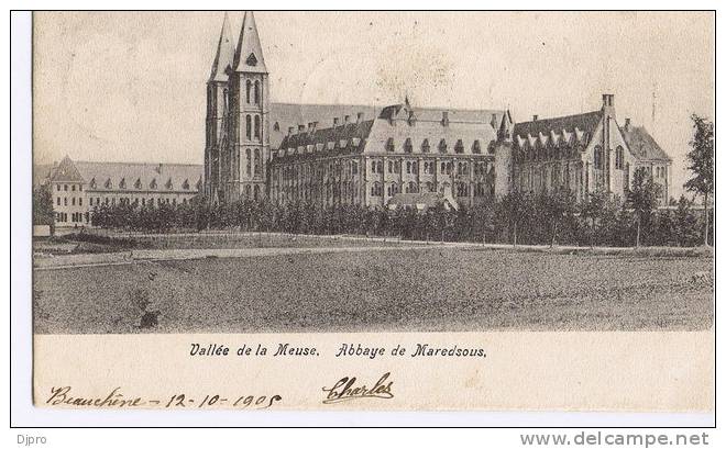 Maredsous  Vallee De La Meuse  Abbaye De Maredsous 1905 - Anhée