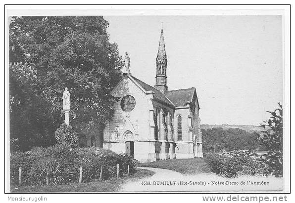 74)FL) RUMILLY, Notre Dame De L'Aumone, N° 4588 ABEM Edit - Rumilly