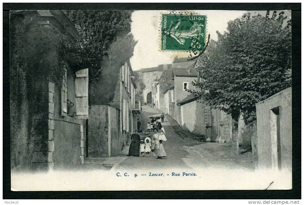 64 - LESCAR ( 1554 Hah En 1901 ) - Rue Parvis - Lescar