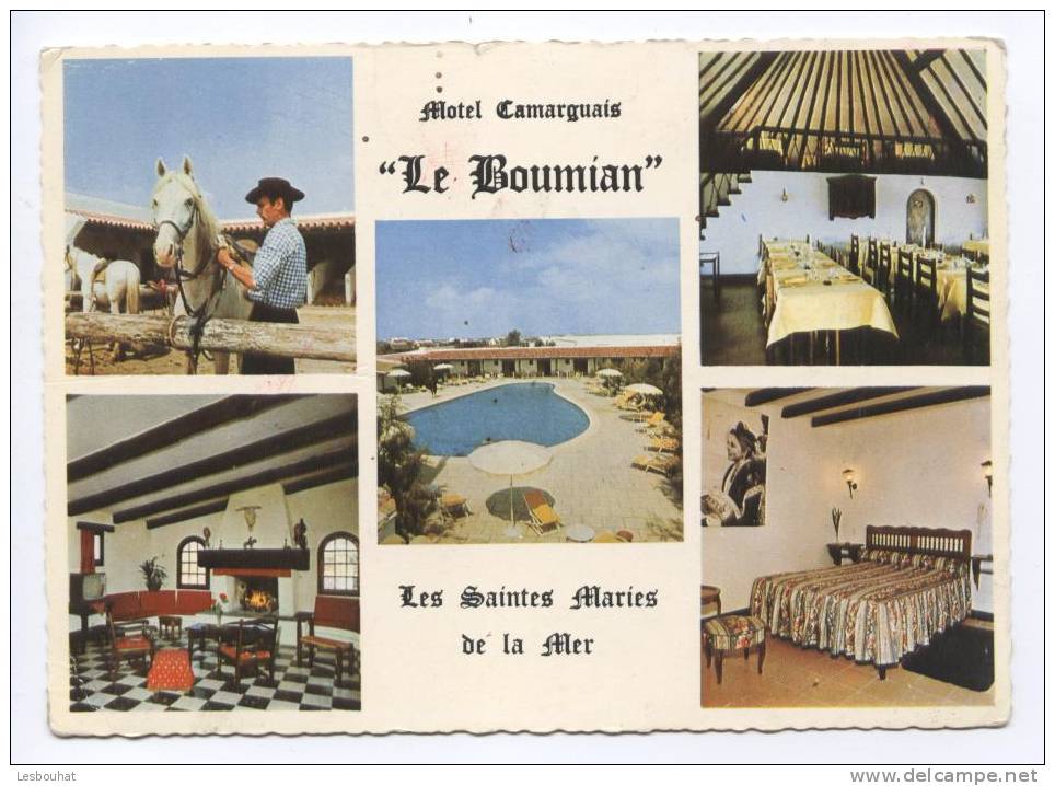 13 /  Les SAINTES MARIES De La MER -- " Le Roumian "  Motel Camarguais - Saintes Maries De La Mer