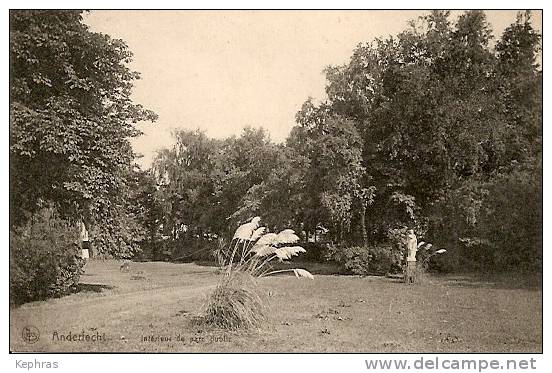 ANDERLECHT : Intérieur Du Parc Public - Vue Peu Courante - Edition : J. Suys-Vanderseypen,Rue De Veeweyde, Anderlecht - Anderlecht