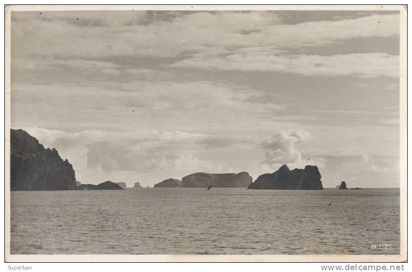 ISLAND - WESTMANNA EYJAR - WESTMÄNNER INSELN / CARTE ´VRAIE PHOTO´ ENVOYÉE En 1938 De REYKJAVIK à BUCAREST... (a-043) - Iceland