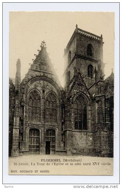 56 - Eglise De St Armel à Ploermel - Ploërmel