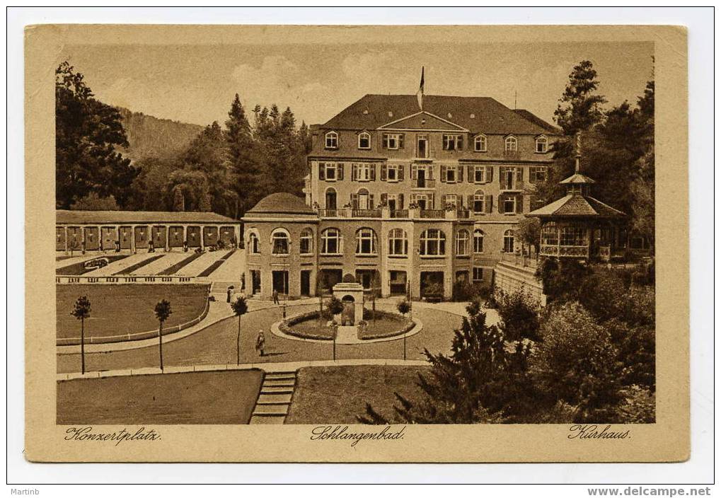 Allemagne SCHLANGENBAD - Taunus