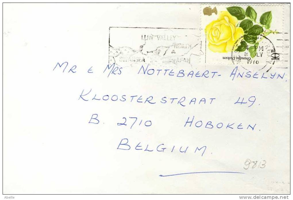 9813   LETTRE G.B. - Rosas