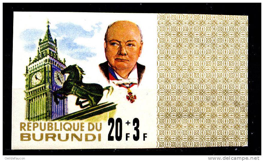 BURUNDI - COB - 216** Bdf Non Dentelé - Sir Winston Churchill