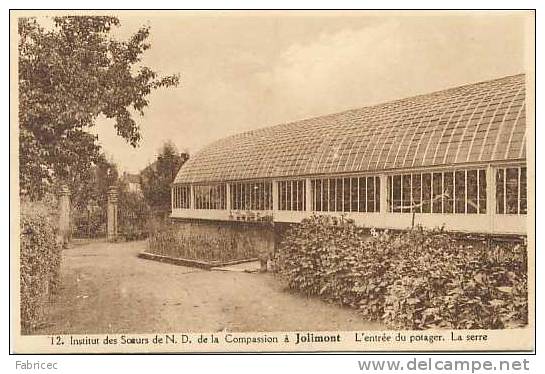 Haine-Saint-Paul - Institut Des Soeurs De N. D. De La Compassion à Jolimont. L'entrée Du Potager. La Serre - La Louvière