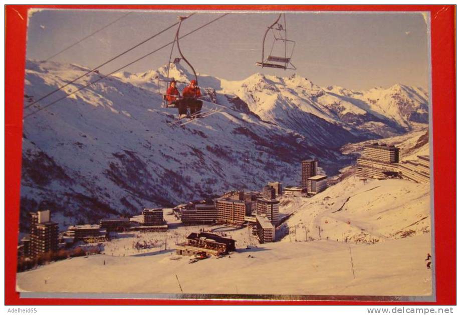Télépherique, Kabelbaan, Vallée Des Belleville (Savoie), Les Menuires, Seilbahn, 1984 - Funiculaires