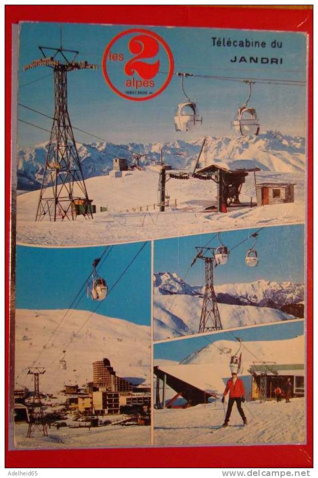 Télépherique, Kabelbaan, Télécabine, Seilbahn, Du Jandri, 1976, Les Deux Alpes (Isère) - Kabelbanen