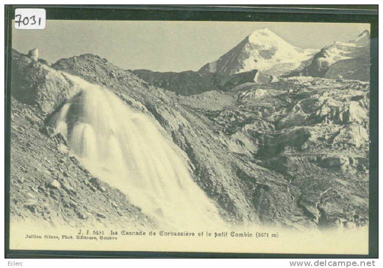 DISTRICT D´AIGLE ///  LA CASCADE DE CORBASSIERE - TTB - Aigle