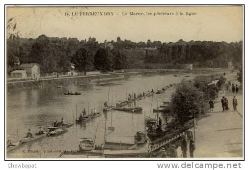 Le Perreux Bry - La Marne, Les Pêcheurs à La Ligne   - 14 - Le Perreux Sur Marne