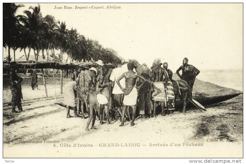 Côte D´Ivoire - Grand-Lahou - Arrivée D'un Pêcheur - Côte-d'Ivoire