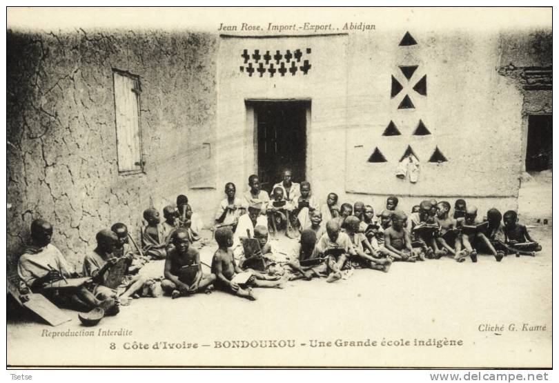 Côte D´Ivoire - Bondoukou - Une Grande école Indigène - Côte-d'Ivoire