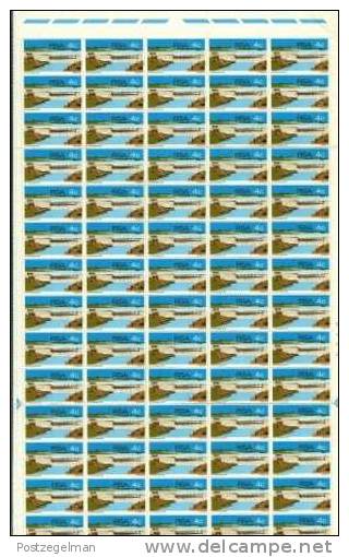 RSA 1972 MNH Part Sheet Stamps Verwoerd Dam 409 (75 Stamps) - Nuevos