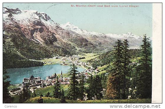 CH  F 43  SAINT MORITZ DORF  Circulée 1907 - St. Moritz