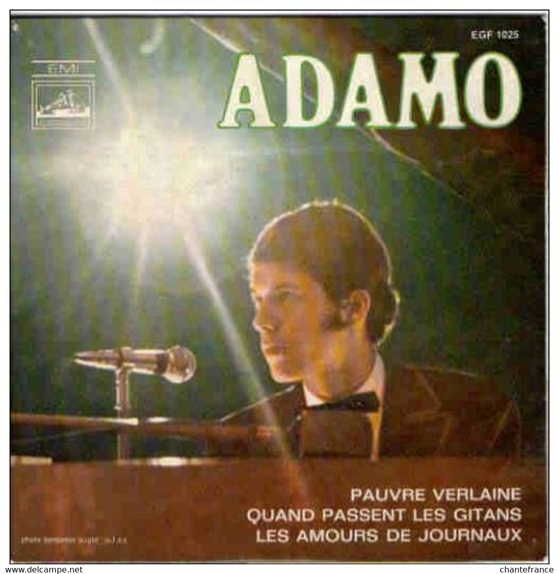 Salvatore Adamo 45t. EP *pauvre Verlaine* - Otros - Canción Francesa