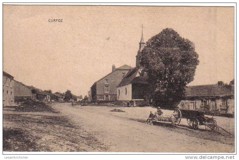 CURFOZ SENSENRUTH BOUILLON EGLISE CHAPELLE VILLAGE CHARRETTES - Bouillon