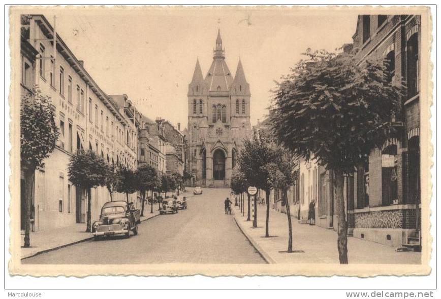 Bon-Secours - Bonsecours (Péruwelz). Avenue De La Basilique. Basilieklaan. Timbre - Postzegel N° 845. - Péruwelz