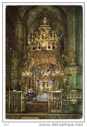 SANTIAGO DE COMPOSTELA , Catedral ; Altar Mayor ; B/TB - Santiago De Compostela