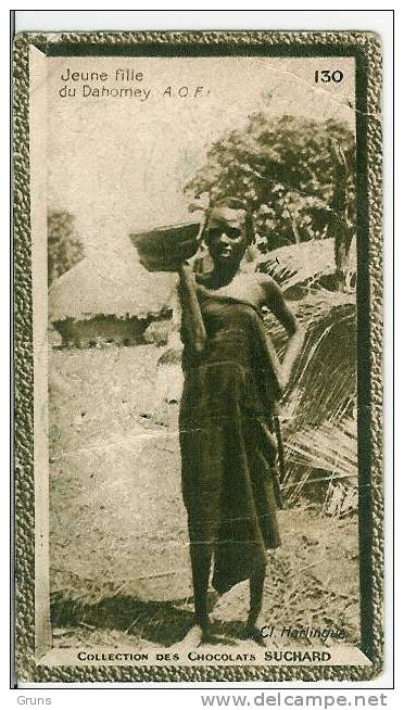Suchard Jeune Fille Du Dahomey AOF 130 - Suchard