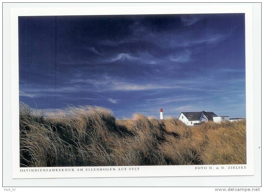 Ellebogen SYLT : Ostindienfahrerhuk  + Leuchtturm * Phare* Vuurtoren * Lighthouse - Sylt