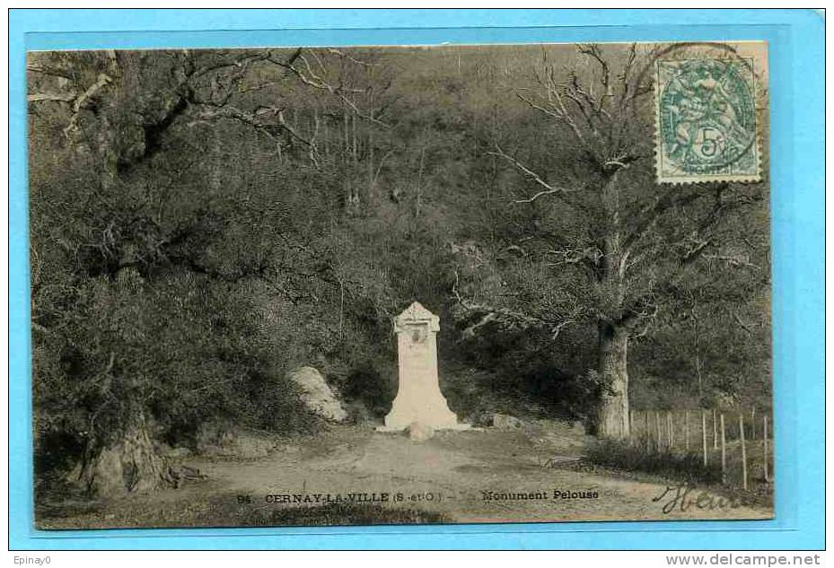 B - 78 - CERNAY LA VILLE - Monument Pelouse - Cernay-la-Ville