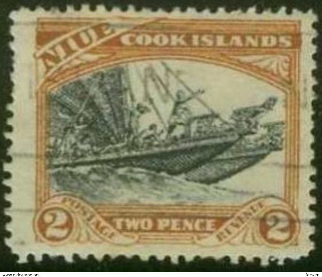 NIUE..1932/36..Michel # 47...used. - Niue