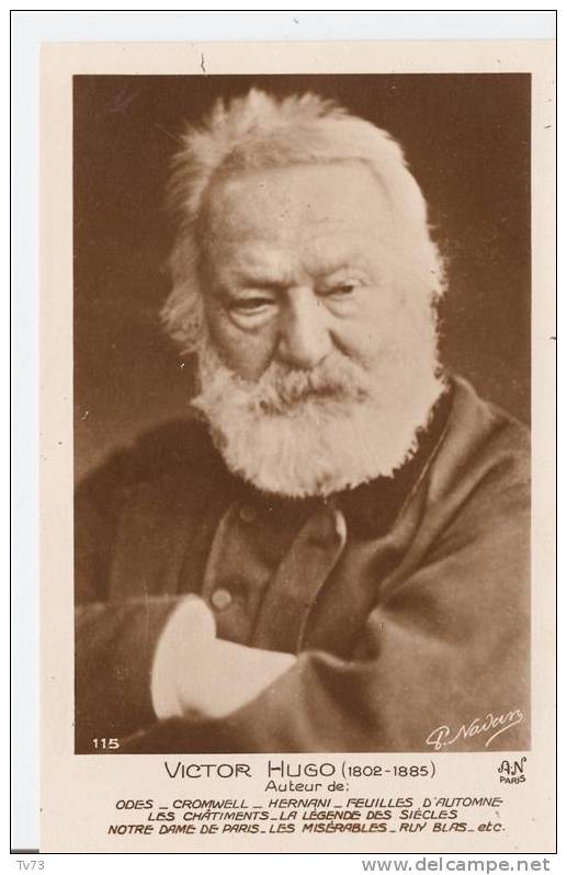 #Ab253 - Victor HUGO Par Nadar - AN Paris (Ecrivain) - Philosophy