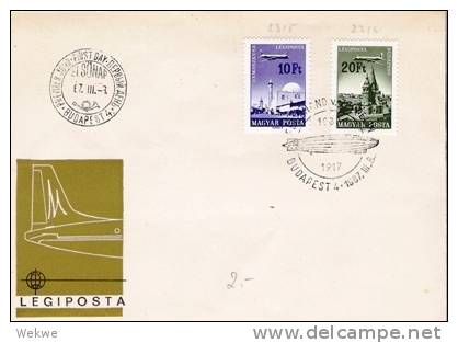 Ung267/- UNGARN - Moschee Damaskus, Fischerbastei, Budapest, FDC - Cartas & Documentos