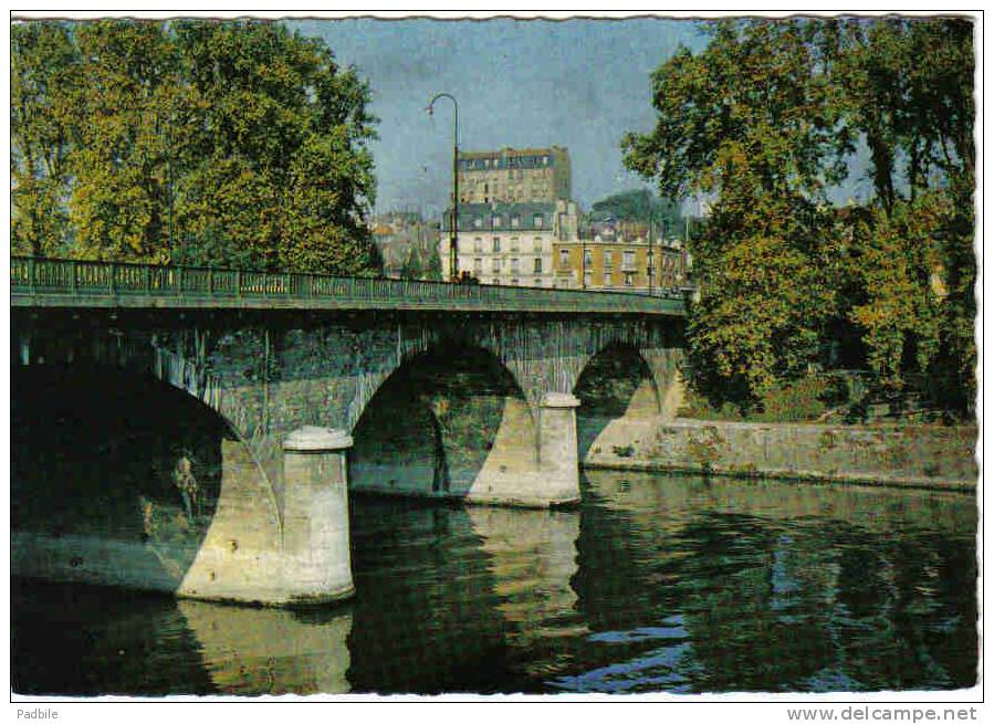 Carte Postale   94. Charenton-le-pont  Le Pont Sur La Marne Trés Beau Plan - Charenton Le Pont