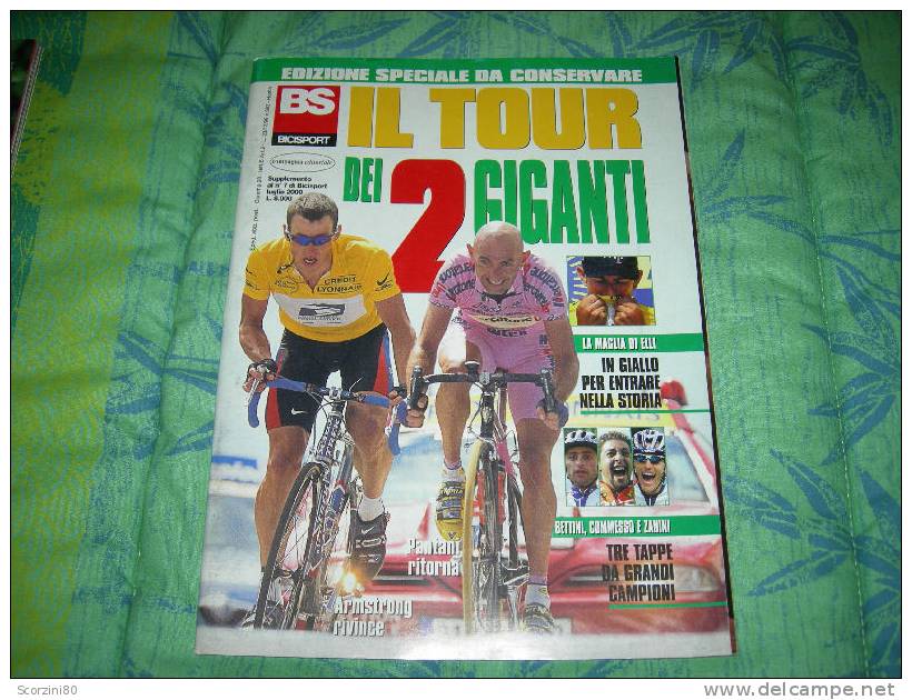 BS Bicisport 2000 Speciale Tour De France MARCO PANTANI LANCE ARMSTRONG - Deportes