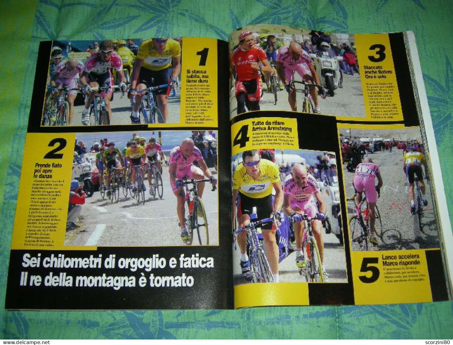 BS Bicisport 2000 Speciale Tour De France MARCO PANTANI LANCE ARMSTRONG - Deportes