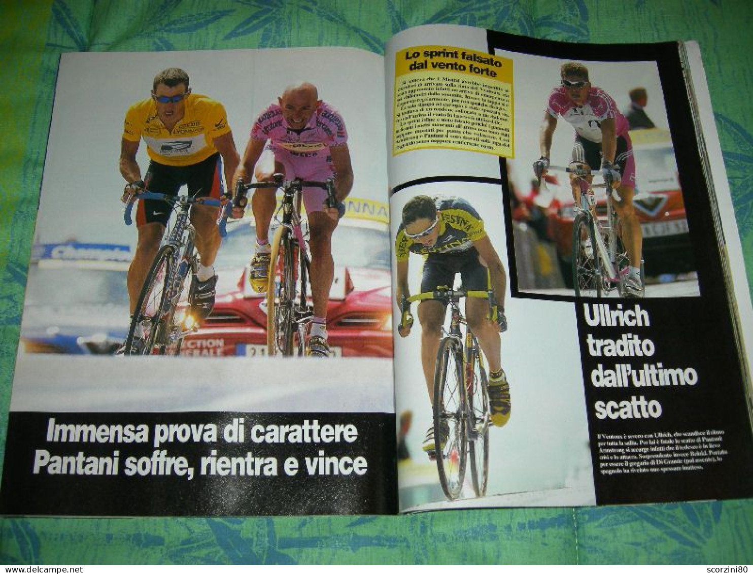 BS Bicisport 2000 Speciale Tour De France MARCO PANTANI LANCE ARMSTRONG - Deportes